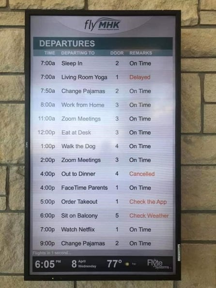 4.22 flight schedule